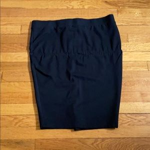 Black pencil skirt